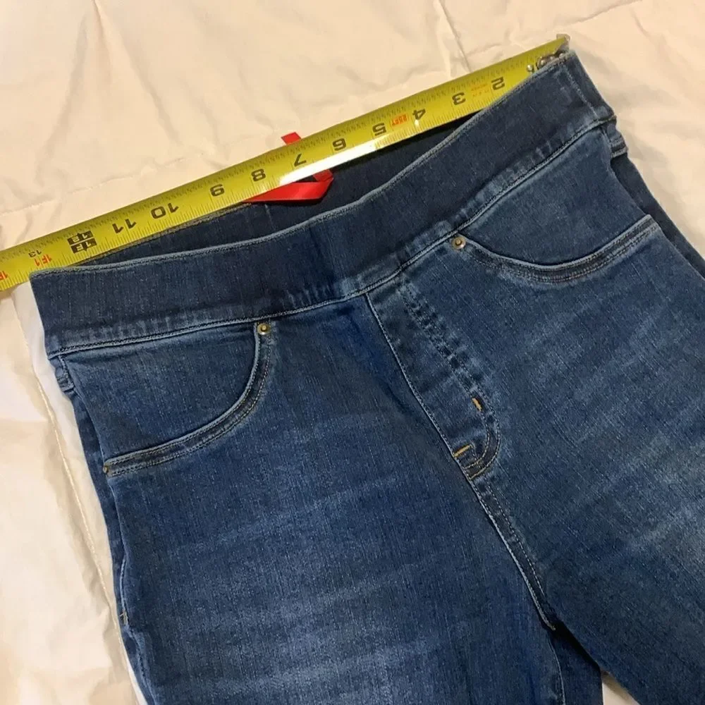 SPANX, jeans, medium, like new, tummy tuck